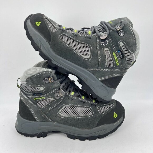 Vasque Unisex Kids Breeze WP 2.0 7213 Gray Lace Up Sneaker Shoes Size 3M - Picture 7 of 12